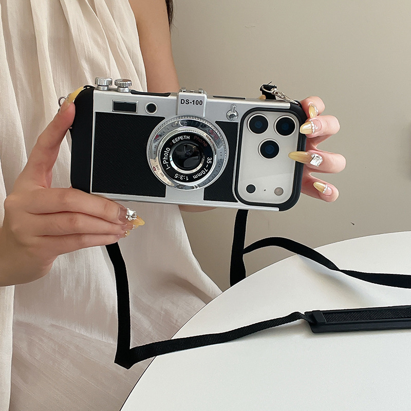 Phone Cases That Cover The Camera - Emily in Paris Vintage Camera Design