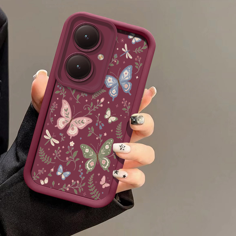 Phone Cases Vivo - Colorful Butterfly Phone Case For Vivo