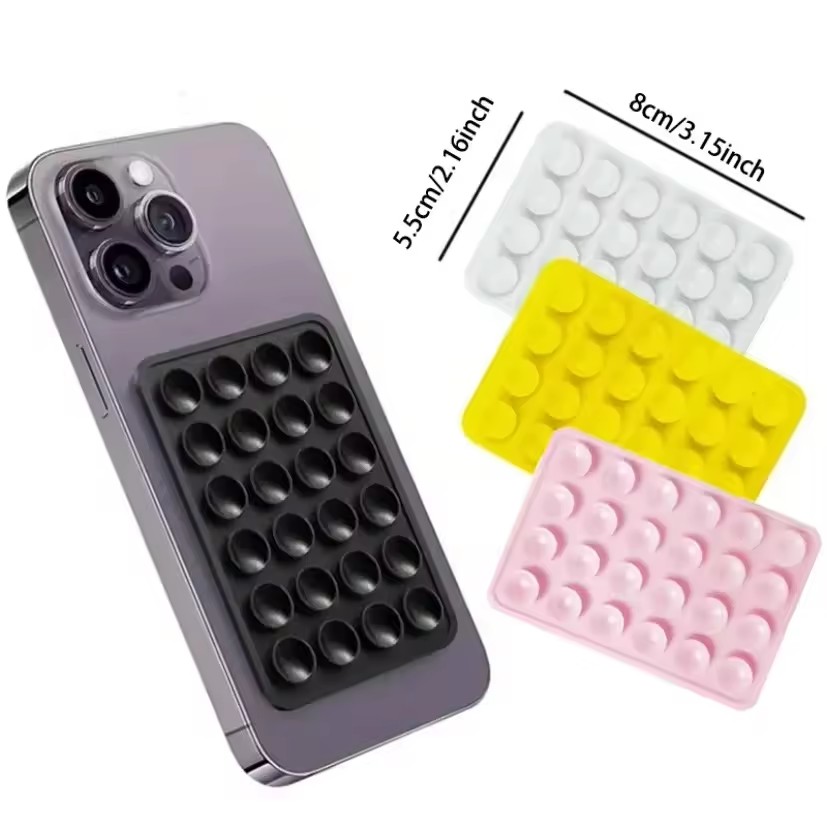 Phone Cases With Stand - Silicone Suction Phone Holder Mat Multifunctional