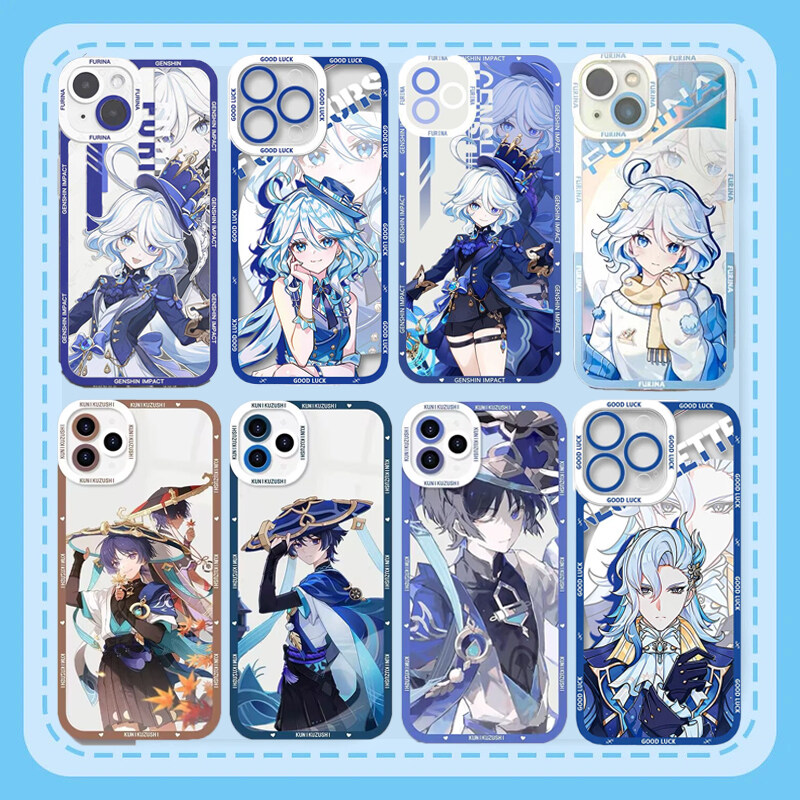 Phone Cases Burga - Genshin Impact Phone Case For iPhone
