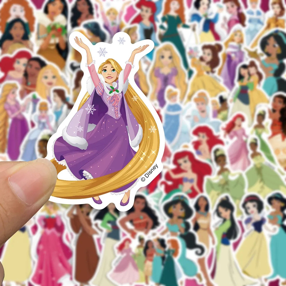 Phone Cases Disney - 50pcs Kawaii Disney Cartoon Stickers Belle