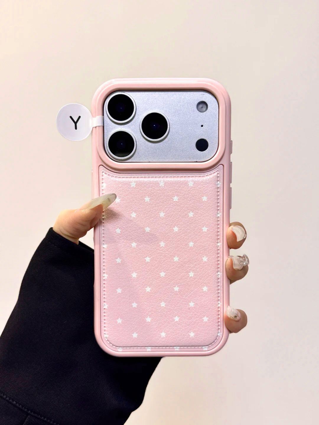 Phone Cases Leather - New Fashion INS Korean Sweet Pink