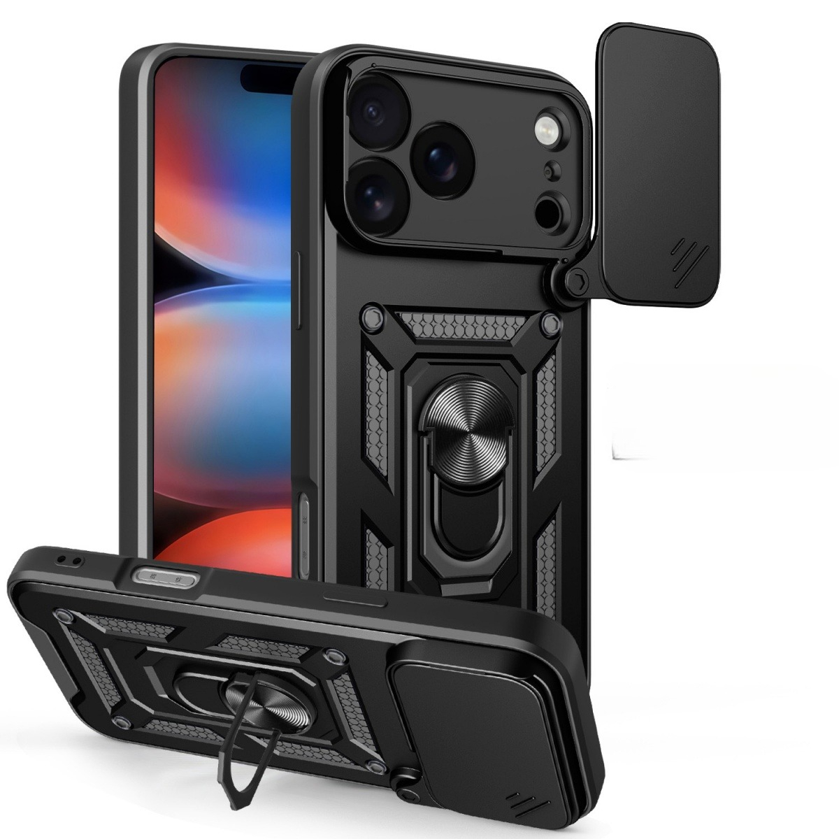 Ring Stand Case - Shockproof Case for IPhone Air 18
