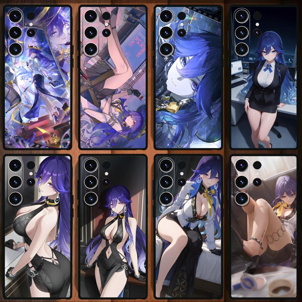 Phone Cases Black - Phone Case Wuthering For Samsung Waves