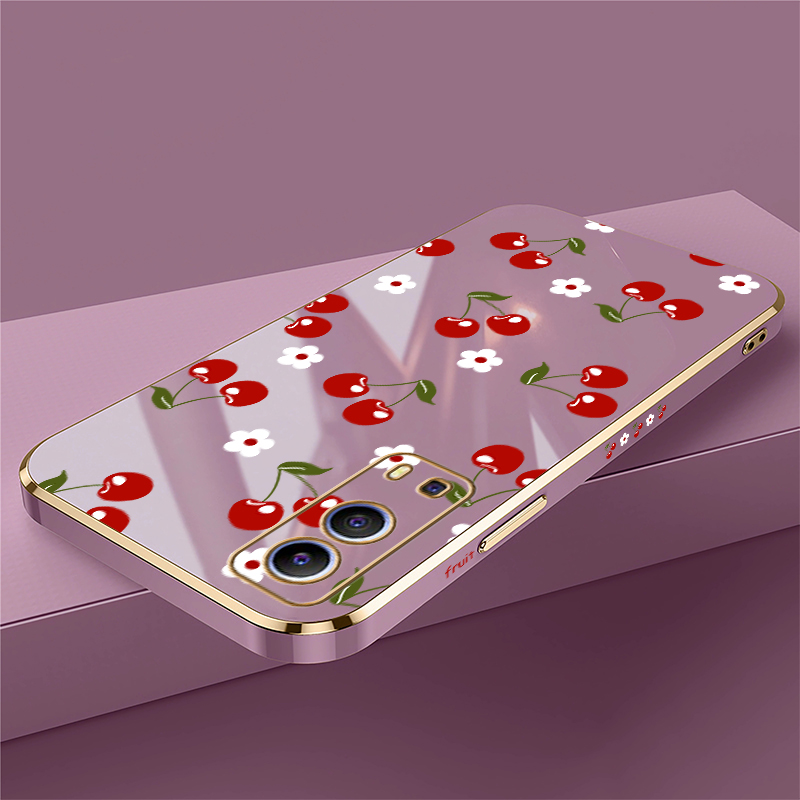 Cherry Flowers Print Phone Cas - Phone Cases Vivo 评论和价格