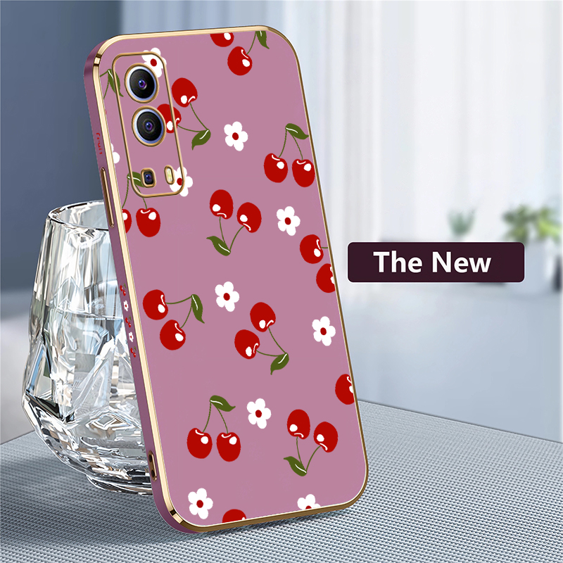 Cherry Flowers Print Phone Cas - Phone Cases Vivo 评论和价格