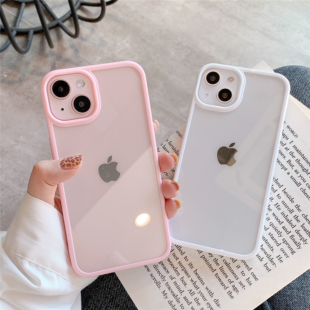 Candy Colored Acrylic Transpar - Phone Cases Burga 评论和价格