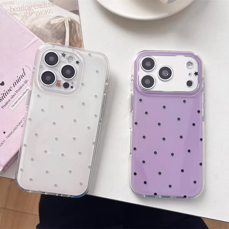Korean Ins Girl Simple Purple  - Cute Anime Case 评论和价格