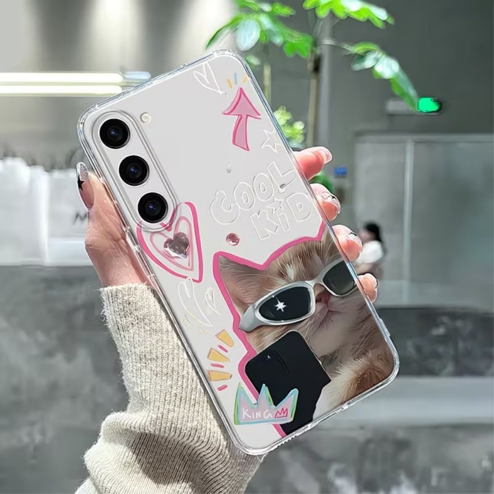 Puppy Pattern Clear TPU Phone  - Phone Cases Protective 评论和价格