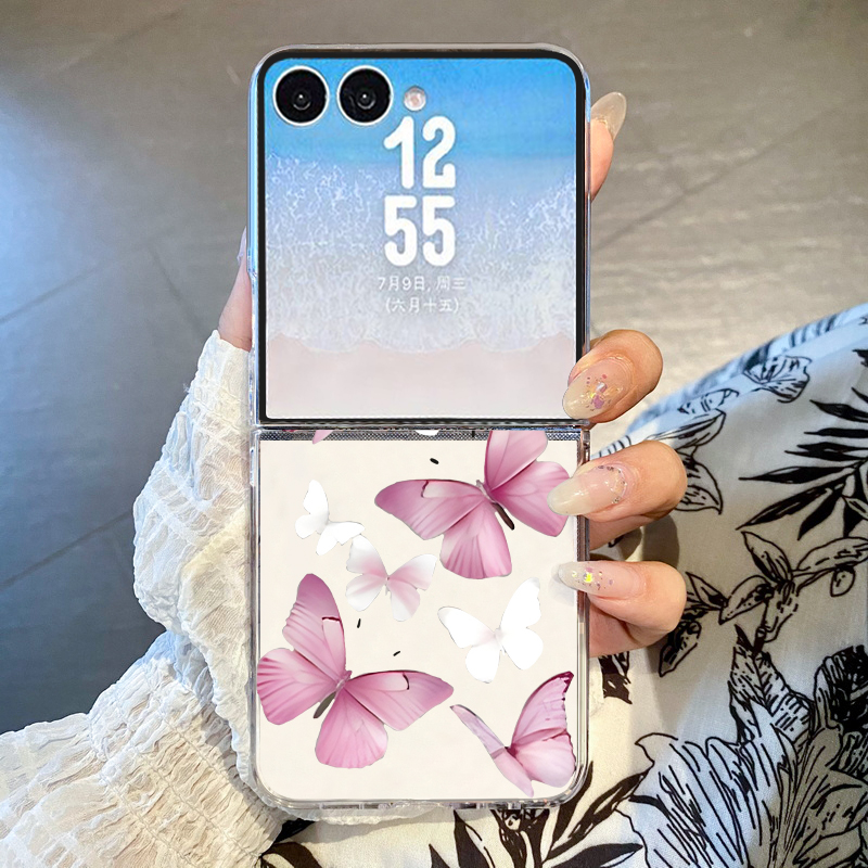 Cute Butterfly Pattern Phone C - Phone Cases Z Fold 6 评论和价格