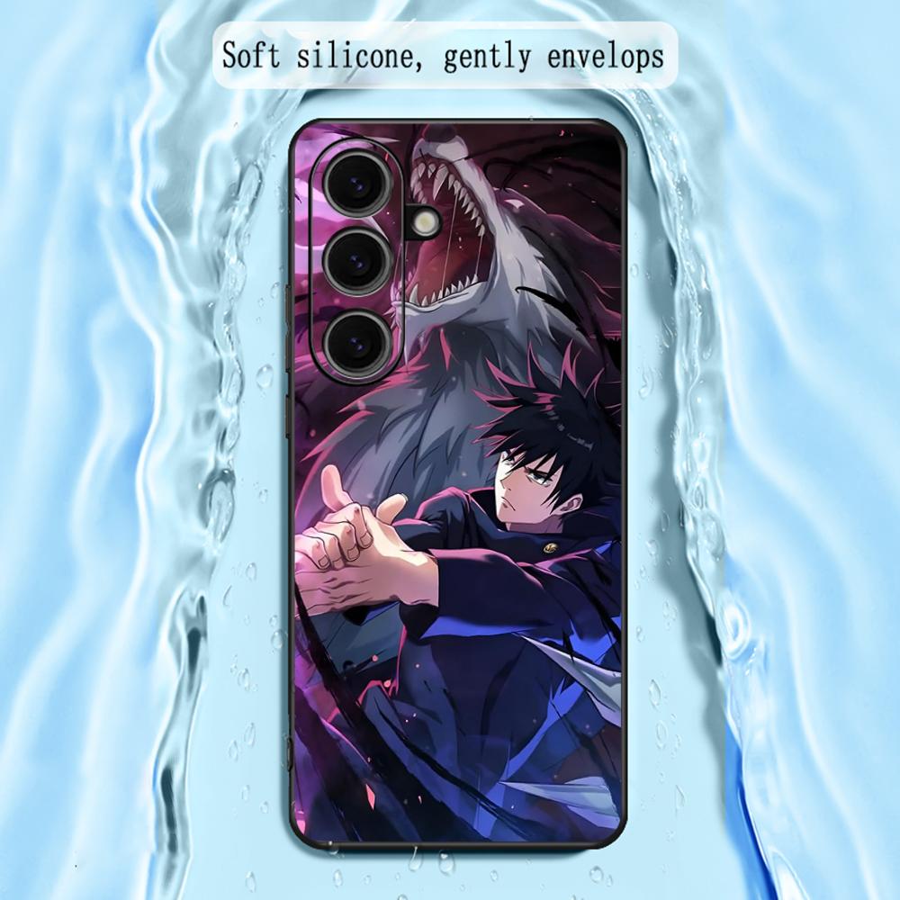 Megumi fushiguro hot anime pos - Phone Cases Black 评论和价格