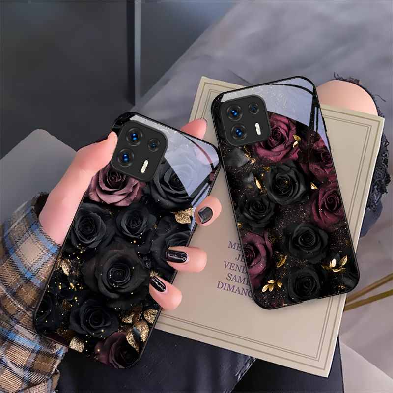Wine red flower petals For Mot - Phone Cases Motorola 评论和价格