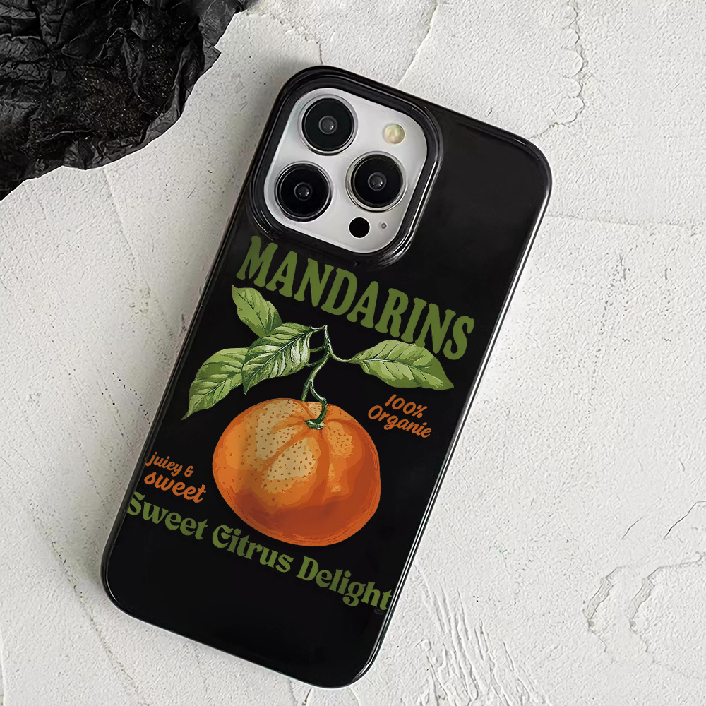 Luxury Mandarin Orange Fruit T - Phone Cases That Cover The Camera 评论和价格