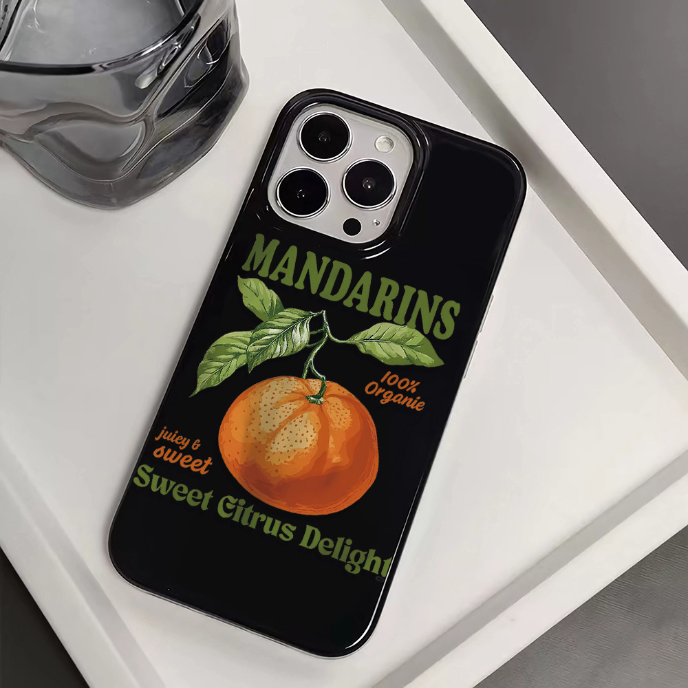 Luxury Mandarin Orange Fruit T - Phone Cases That Cover The Camera 评论和价格