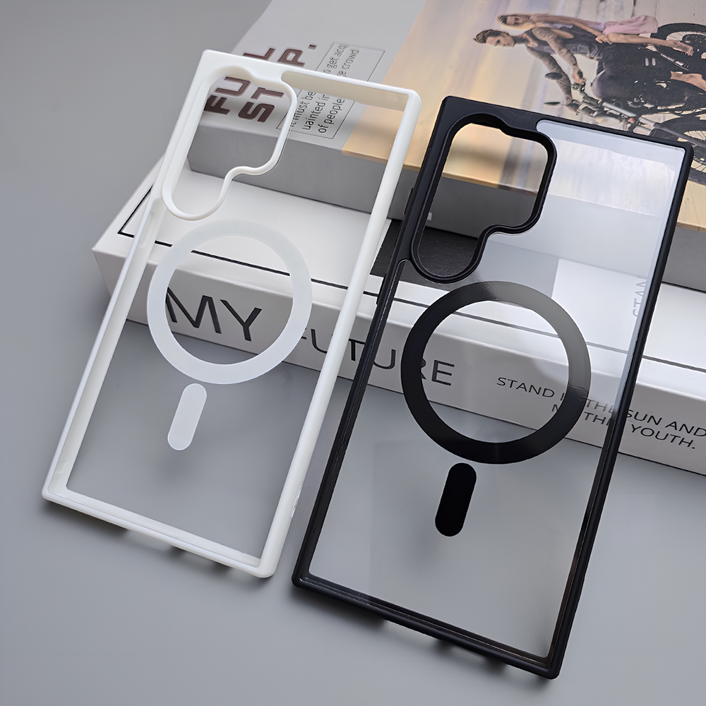 Clear Magnetic Acrylic Case fo - Ring Stand Case 评论和价格