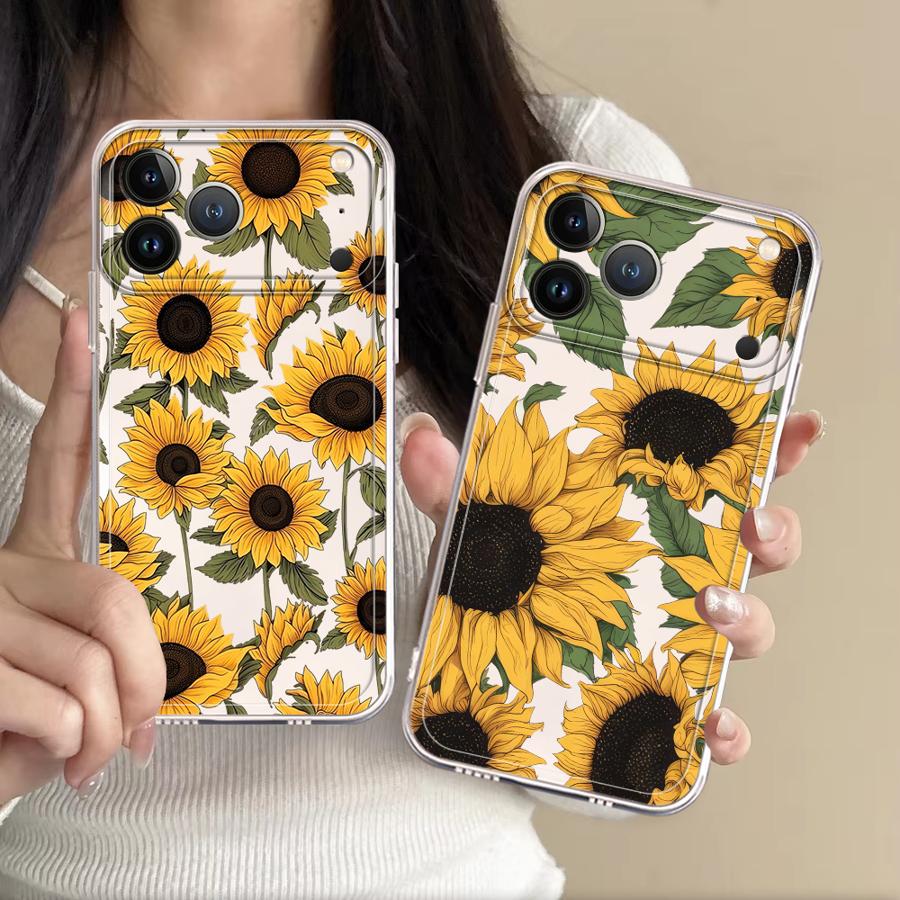 Cute Sunflower Pattern Case fo - Phone Cases Xr Cute 评论和价格