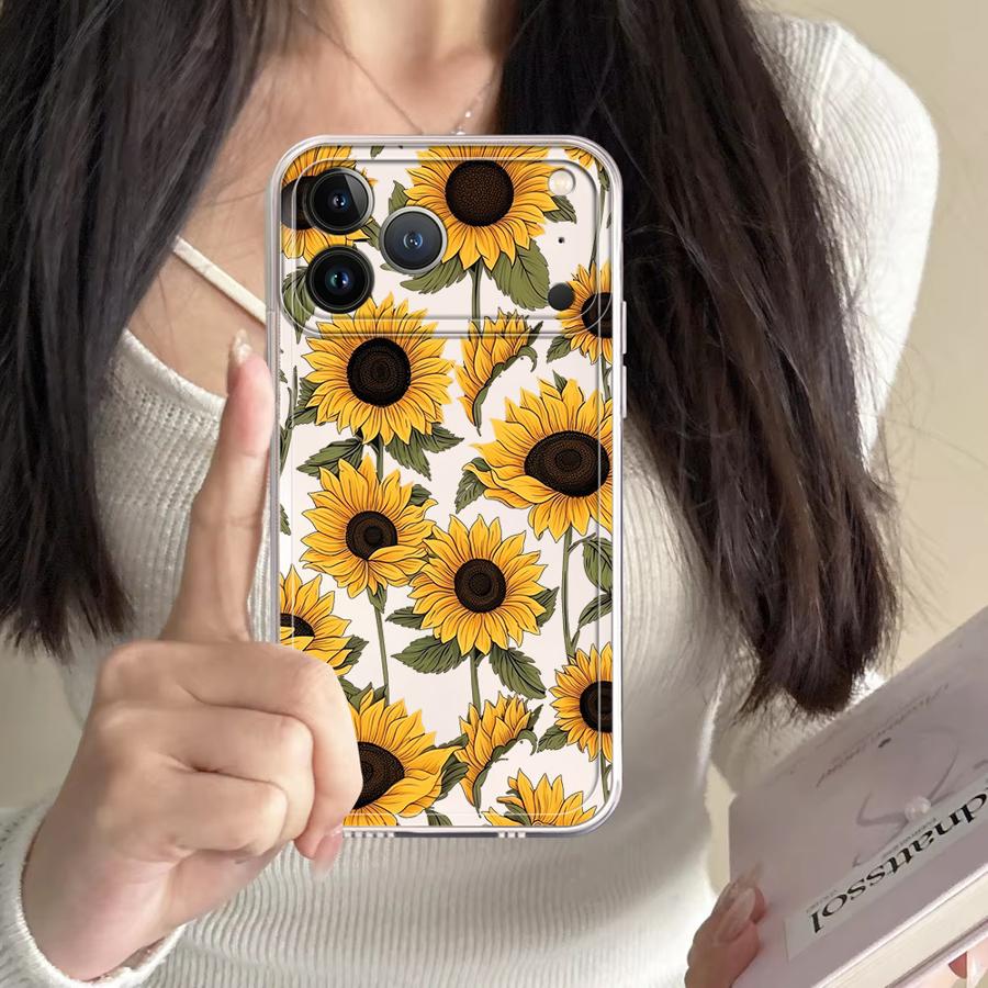 Cute Sunflower Pattern Case fo - Phone Cases Xr Cute 评论和价格