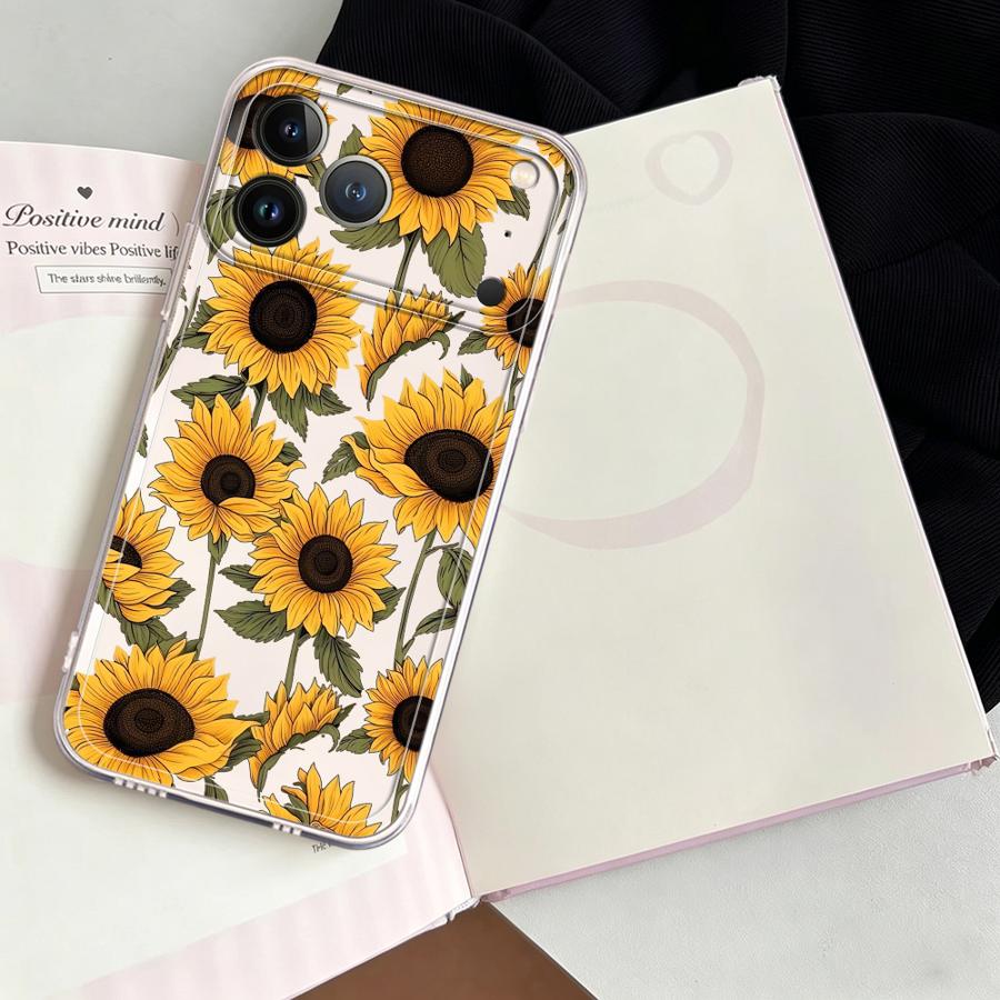Cute Sunflower Pattern Case fo - Phone Cases Xr Cute 评论和价格