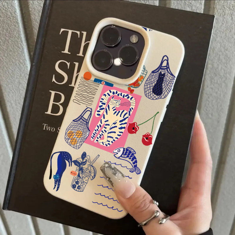 Cute Cherry Cat Print Phone Ca - Phone Cases Xr Cute 评论和价格