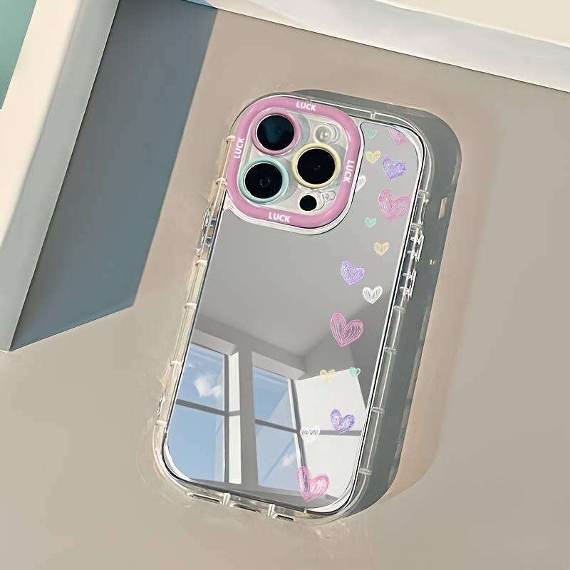 Nice Heart Makeup Mirror Phone - Phone Cases Xr Cute 评论和价格