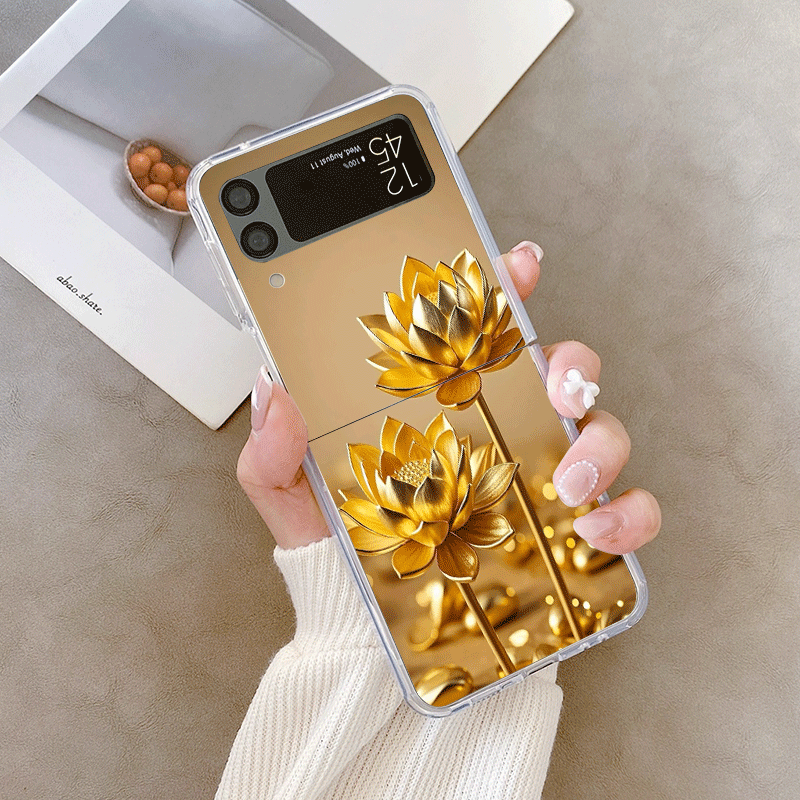 Creative Golden Lotus Flower P - Phone Cases Z Fold 6 评论和价格