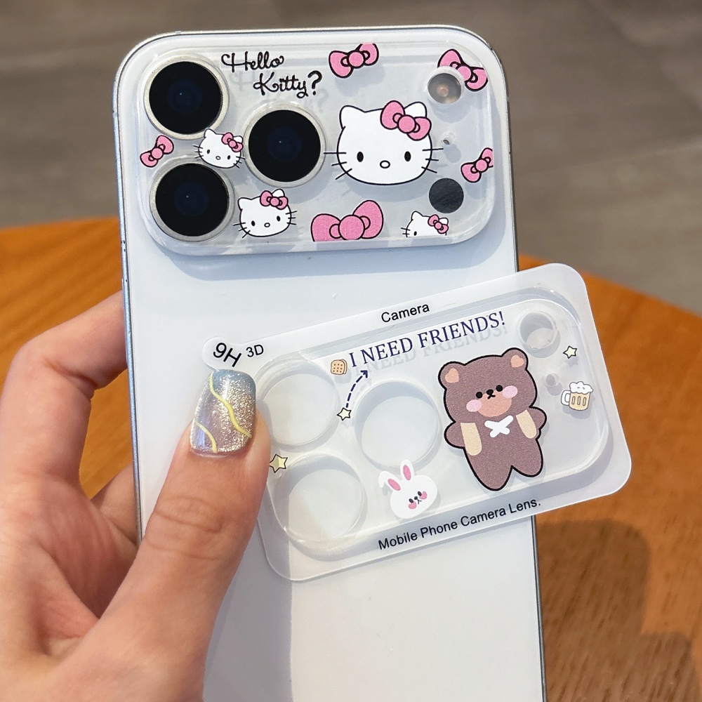 Cute Cartoon Camera Protector  - Phone Cases That Cover The Camera 评论和价格