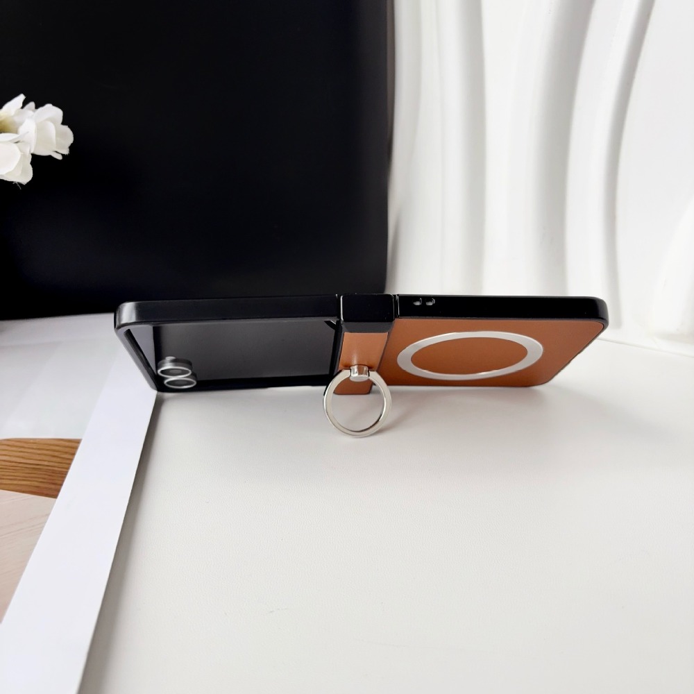 For Magsafe Magnetic Leather H - Ring Stand Case 评论和价格