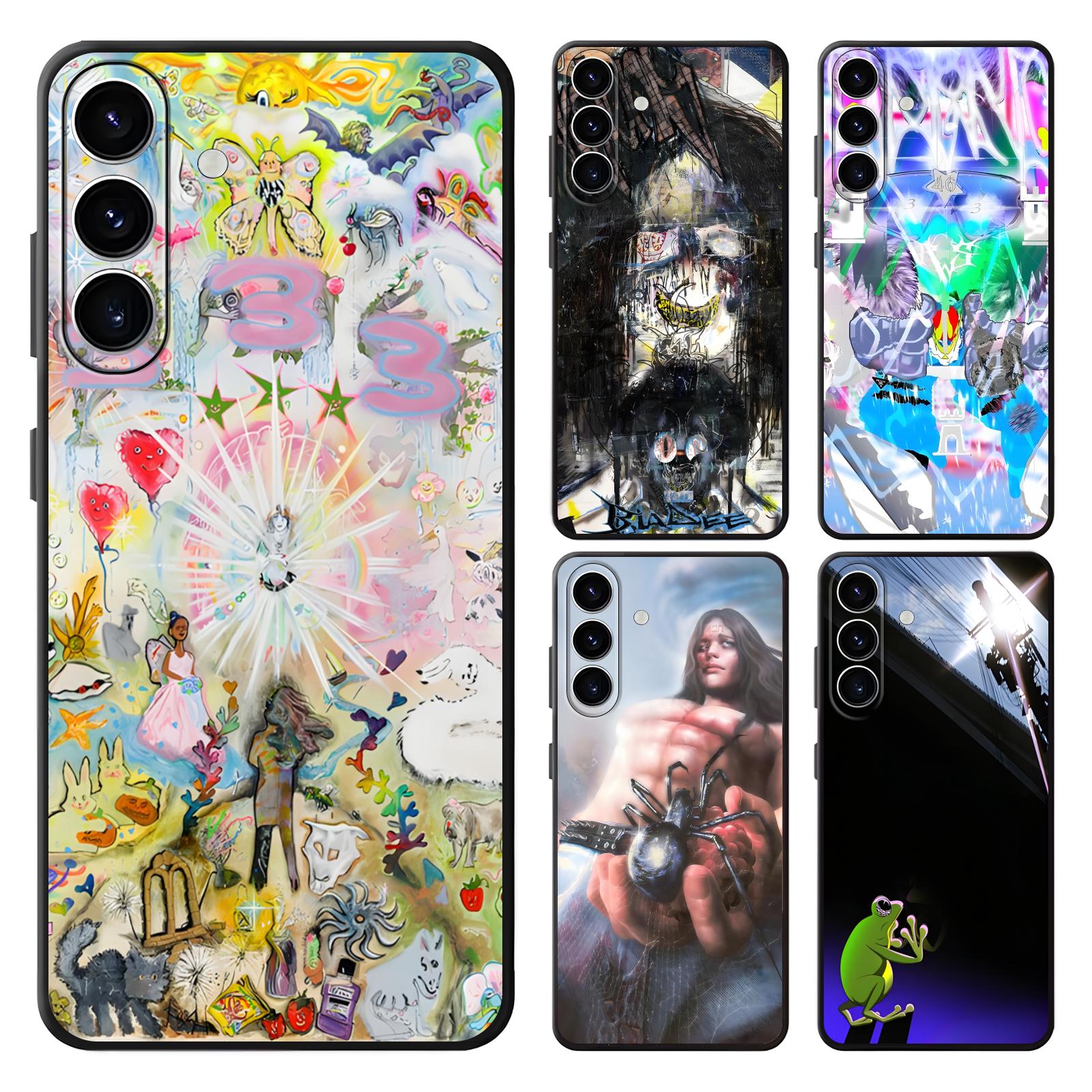 Music Albums B-Bladee 333  Pho - Phone Cases Black 评论和价格