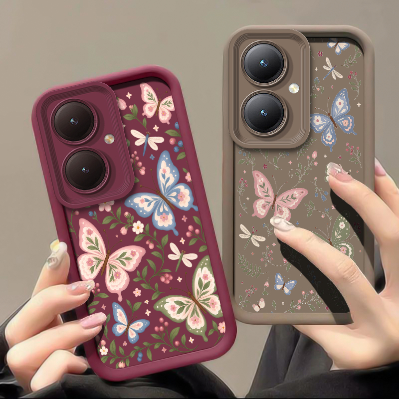 Colorful Butterfly Phone Case  - Phone Cases Vivo 评论和价格