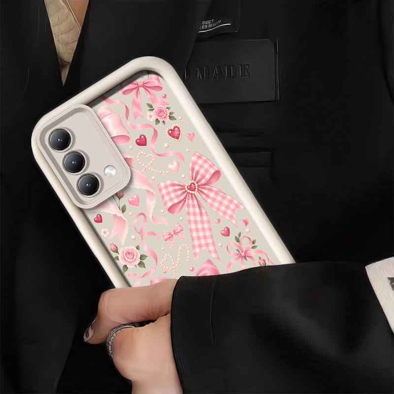Bowknot Floral Design Phone Ca - Realme C67 评论和价格