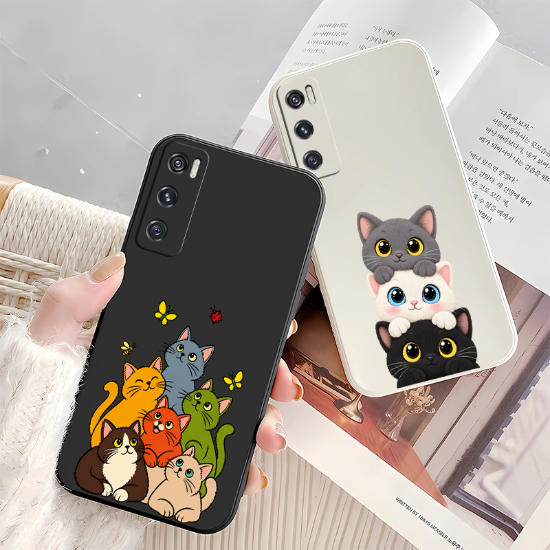 Cute Coloful Cats Phone Case F - Phone Cases Vivo 评论和价格