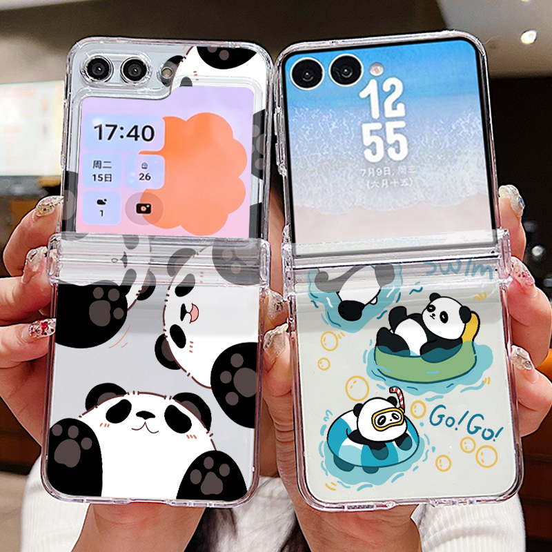 Cute Panda Pattern Phone Case  - Phone Cases Z Fold 6 评论和价格