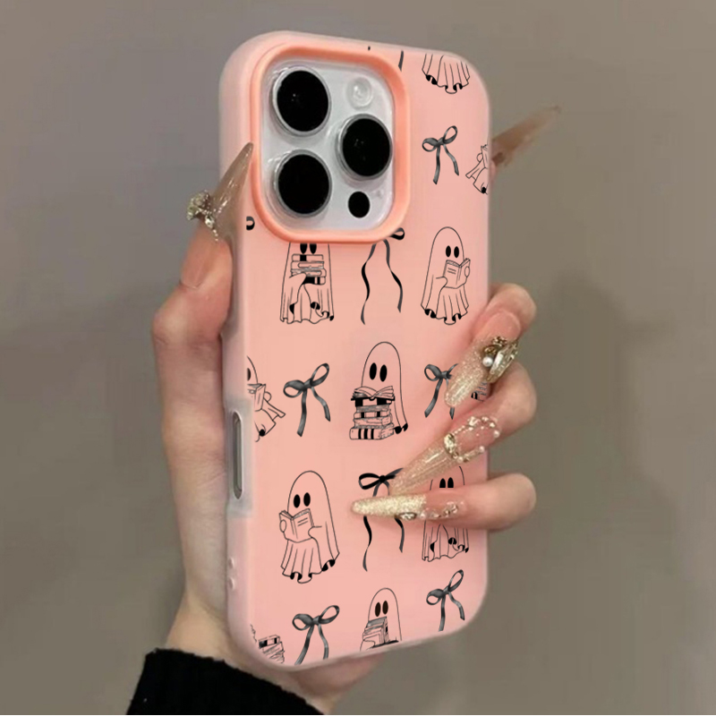 Cute Halloween Book Ghost Bow  - Phone Cases Xr Cute 评论和价格