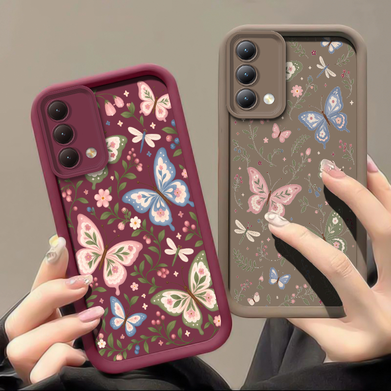 Flowers Butterfly Print Phone  - Realme C67 评论和价格