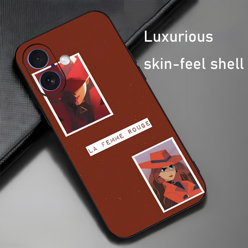 Hot Carmen Sandiego Cartoon Ph - Phone Cases Protective 评论和价格