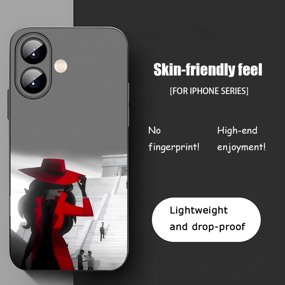 Hot Carmen Sandiego Cartoon Ph - Phone Cases Protective 评论和价格