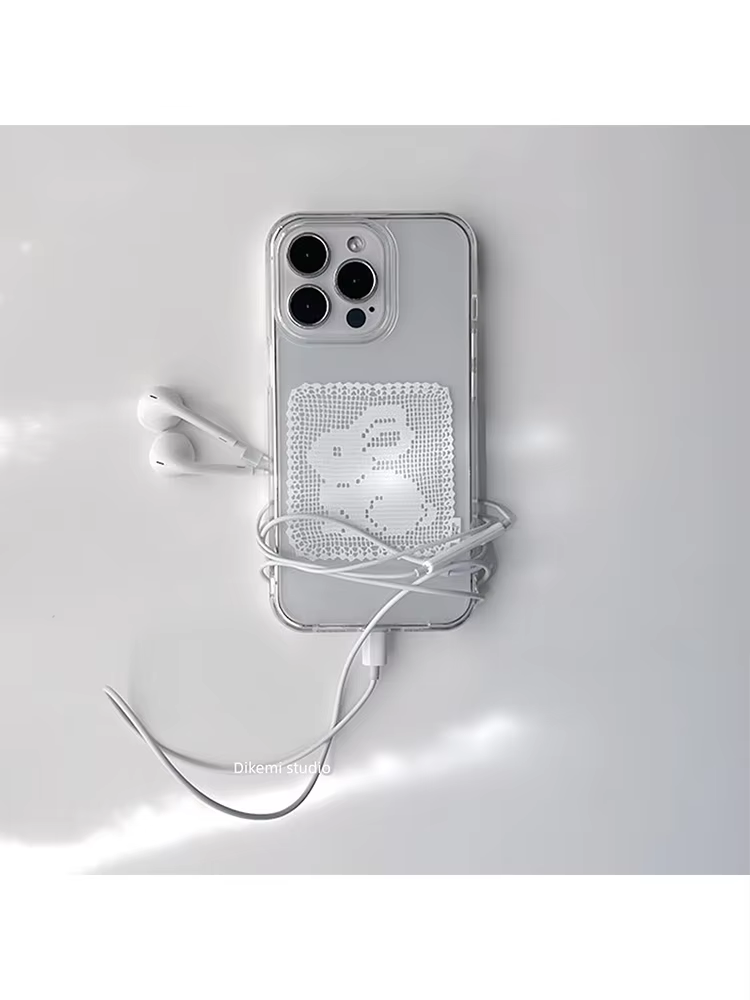 Korean Ins White Lace Pattern  - Phone Cases Xr Cute 评论和价格