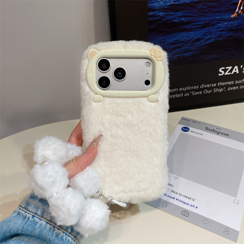 Luxury Solid Colors Furry Plus - Phone Cases Iphone 评论和价格