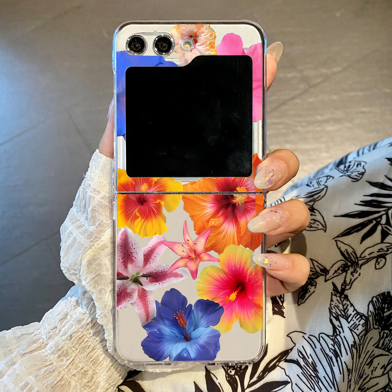 Realistic Floral Print Phone C - Phone Cases Z Fold 6 评论和价格
