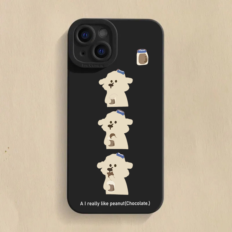 Cartoon Cute Dog Phone Case Fo - Cute Anime Case 评论和价格