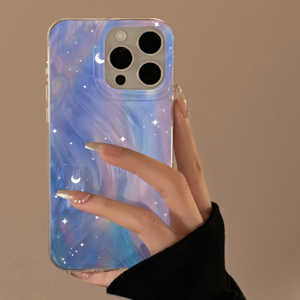 Fashion Glitter Starry Gradien - Phone Cases Xiaomi 评论和价格