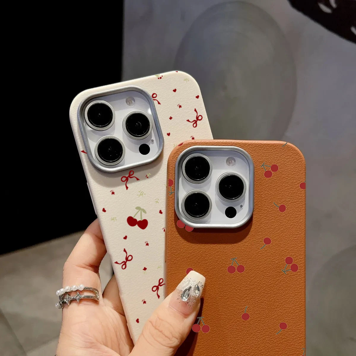 INS Cute Cartoon Cherry Patter - Cute Cartoon Case 评论和价格