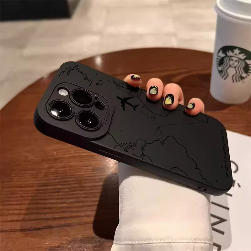 Travel-spired Airplane Route B - Phone Cases Protective 评论和价格
