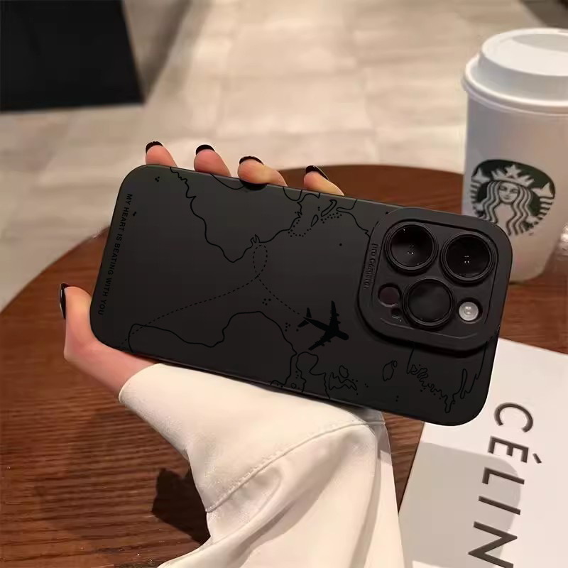 Travel-spired Airplane Route B - Phone Cases Protective 评论和价格