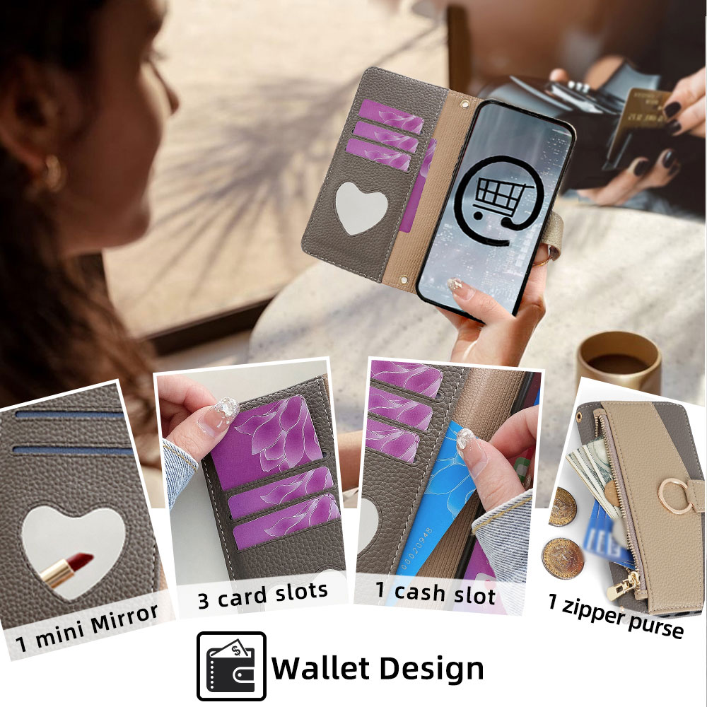 Business Crossbody Phone Case  - Phone Cases With Wallet 评论和价格