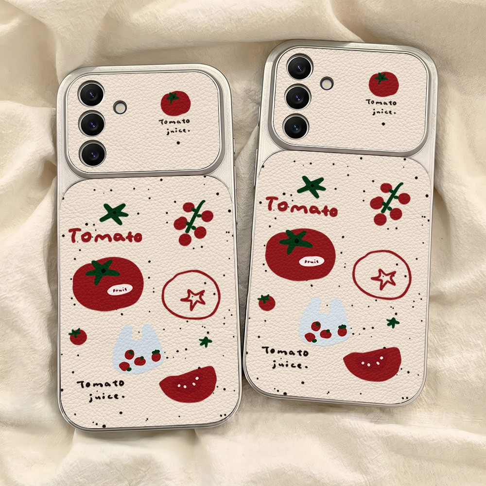 Korean Cartoon Fruit Phone Cas - Phone Cases Leather 评论和价格
