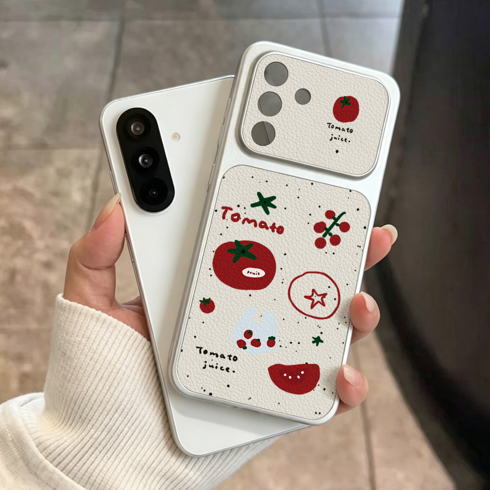 Korean Cartoon Fruit Phone Cas - Phone Cases Leather 评论和价格