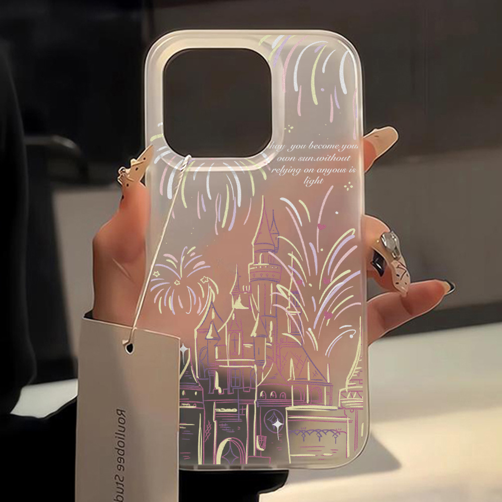 Clear Silicone Castle Phone Ca - Phone Cases Disney 评论和价格
