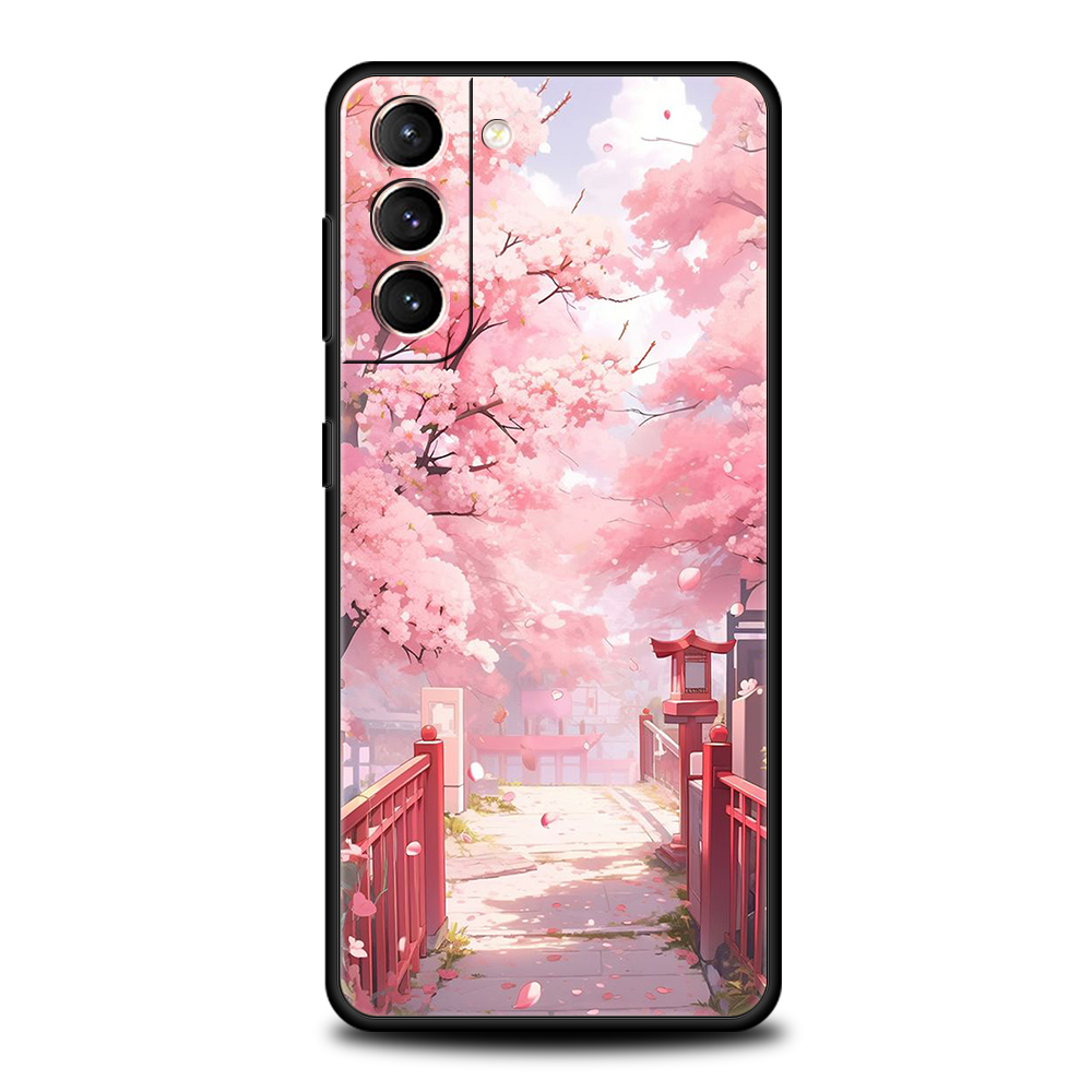 Pink Spring Cherry Blossoms Ph - Phone Cases Burga 评论和价格