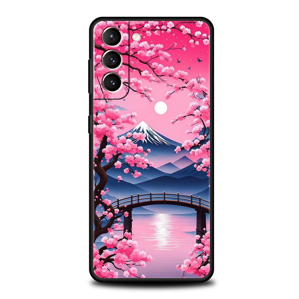 Pink Spring Cherry Blossoms Ph - Phone Cases Burga 评论和价格